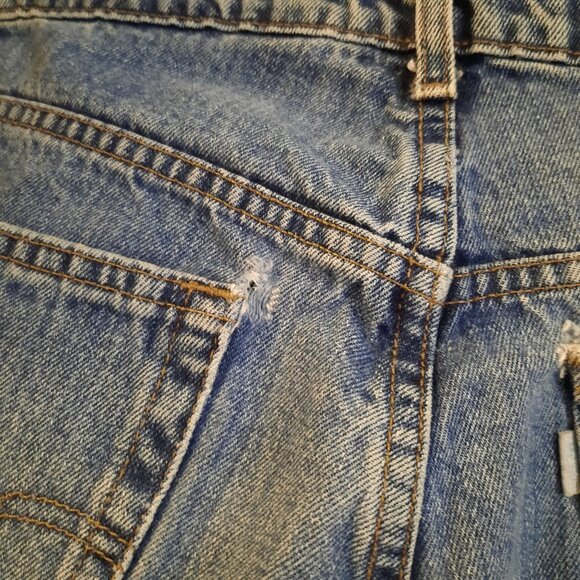 Vtg Levis Silvertab Jeans Mens 38x30 (Fits 36x30) Baggy Loose 90s Y2K Skater - Picture 7 of 16